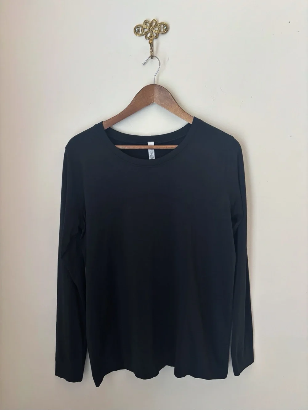 Lululemon Black Long Sleeve Swiftly Top Sz 10